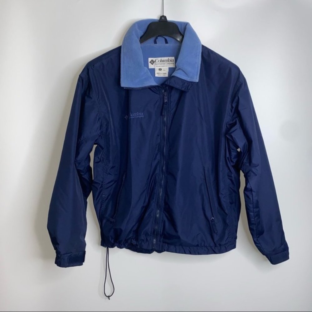 Columbia Full Zip Jacket Blue Women’s Size Large